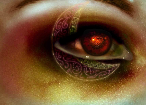 Creation of Money Eye: Step 4